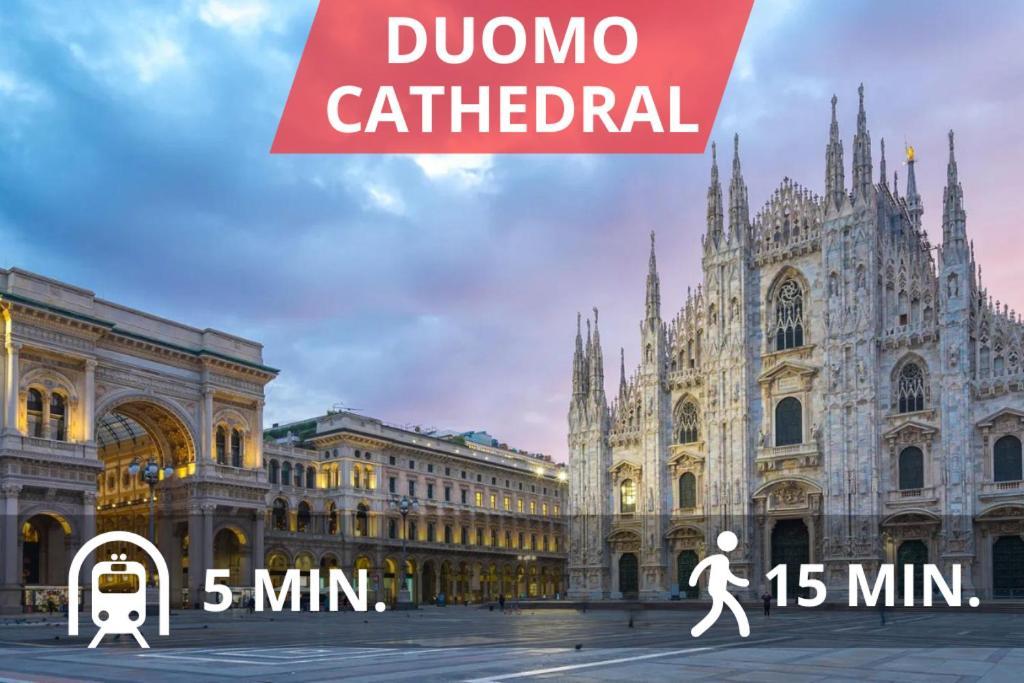 Ferienwohnung Duomo In 10 Minutes - Modern Close To Cadorna Station Mailand Exterior foto